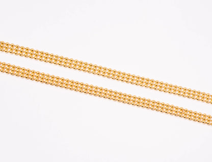 Pulsera M60 en Oro laminado 18k