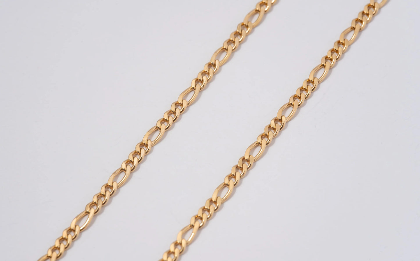 Pulsera Fígaro en Oro laminado 18k