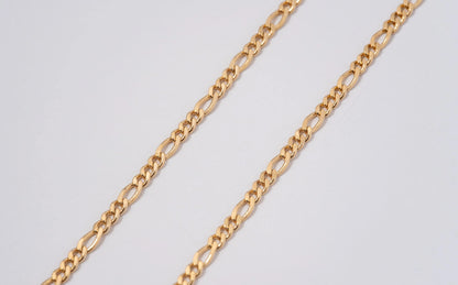 Pulsera Fígaro en Oro laminado 18k