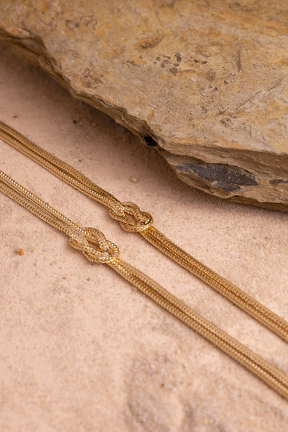 Pulsera Unity en Oro laminado 18k