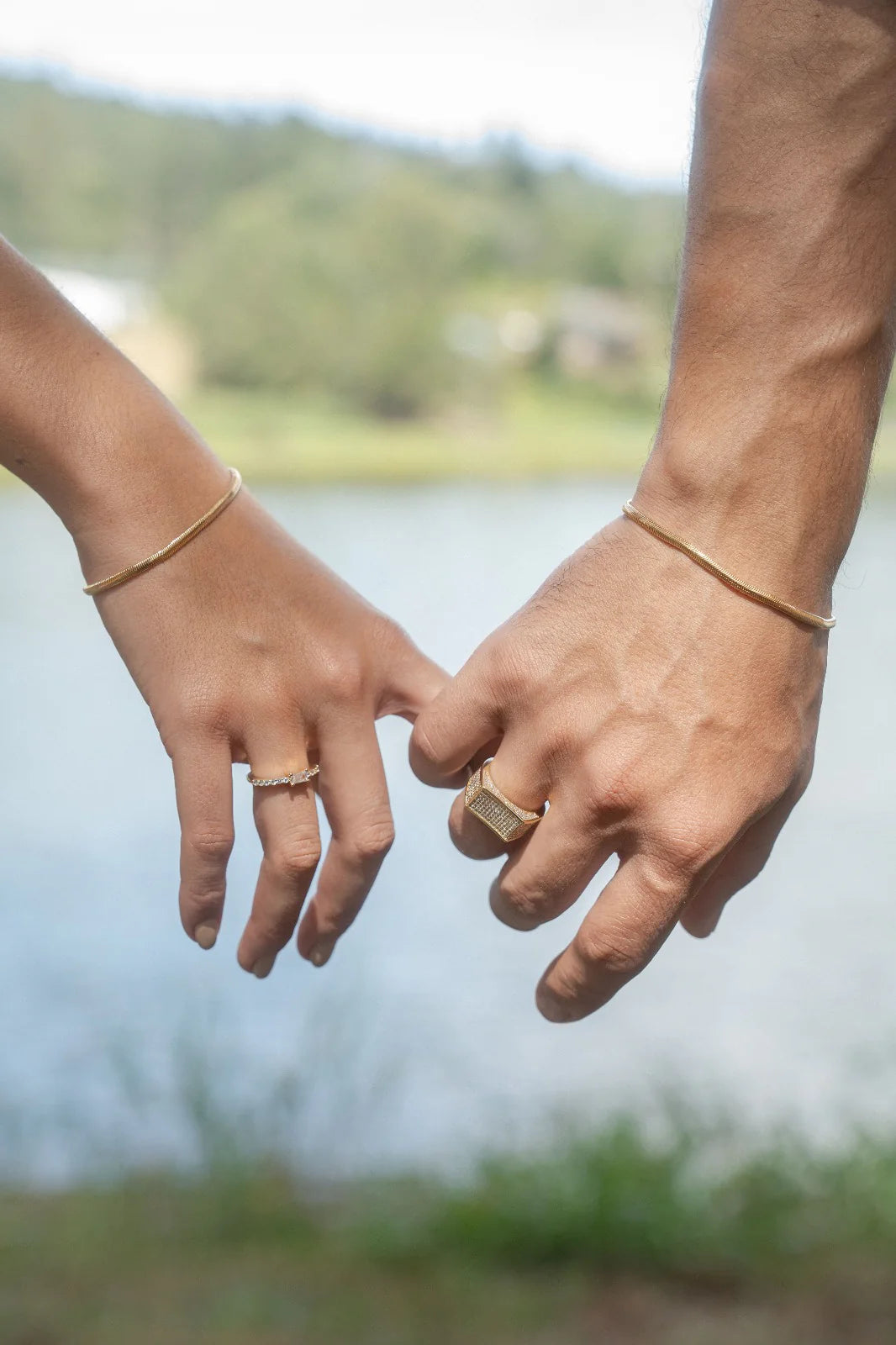 Pulsera Serpiente en Oro laminado 18k