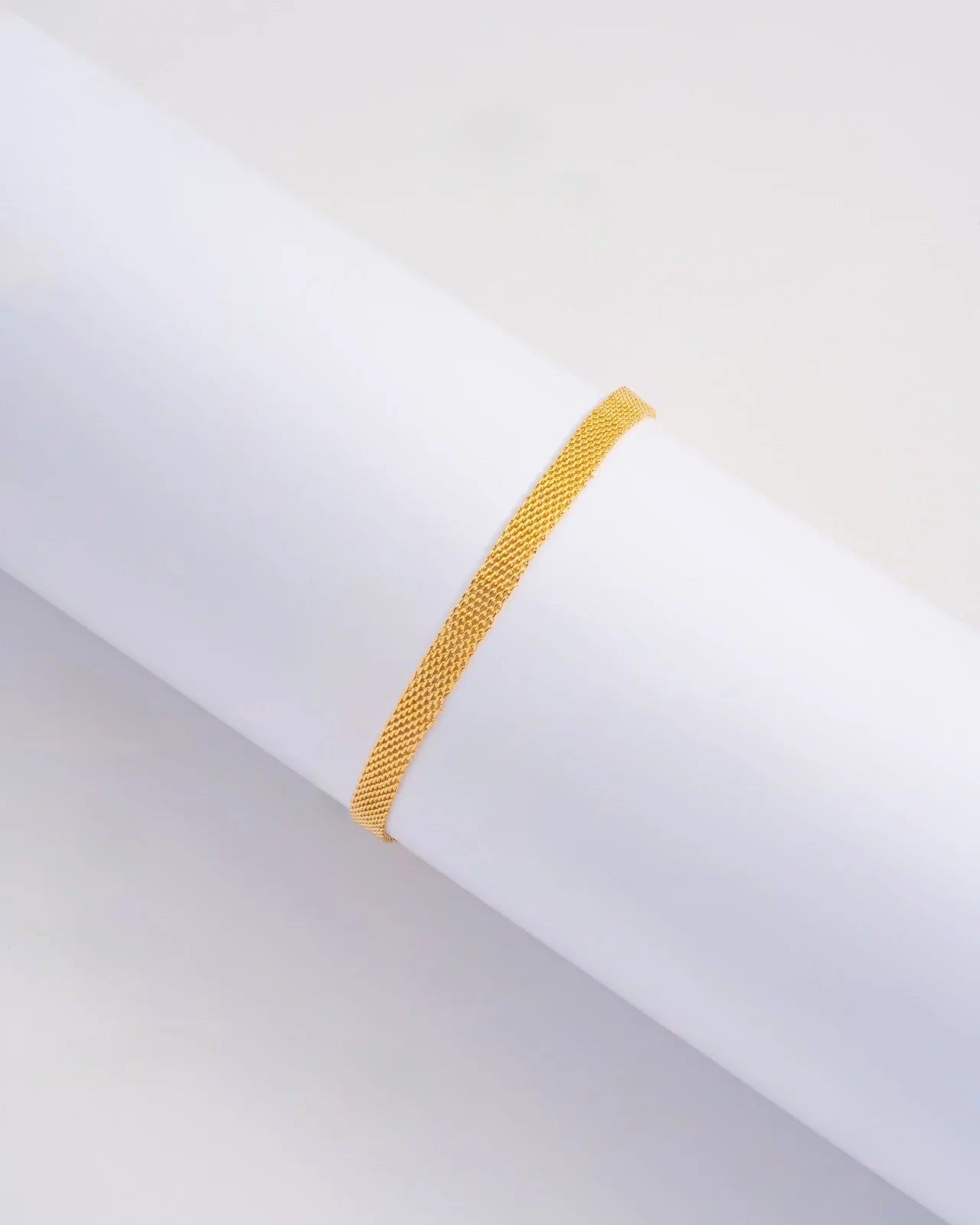 Pulsera Mesh Exclusive en Oro laminado 18k
