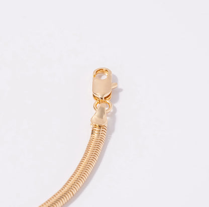 Pulsera Serpiente en Oro laminado 18k