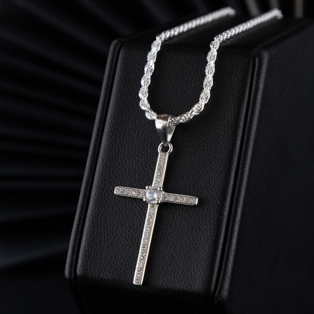 Cadena Lazo en Plata Laminada 925 Para Caballero