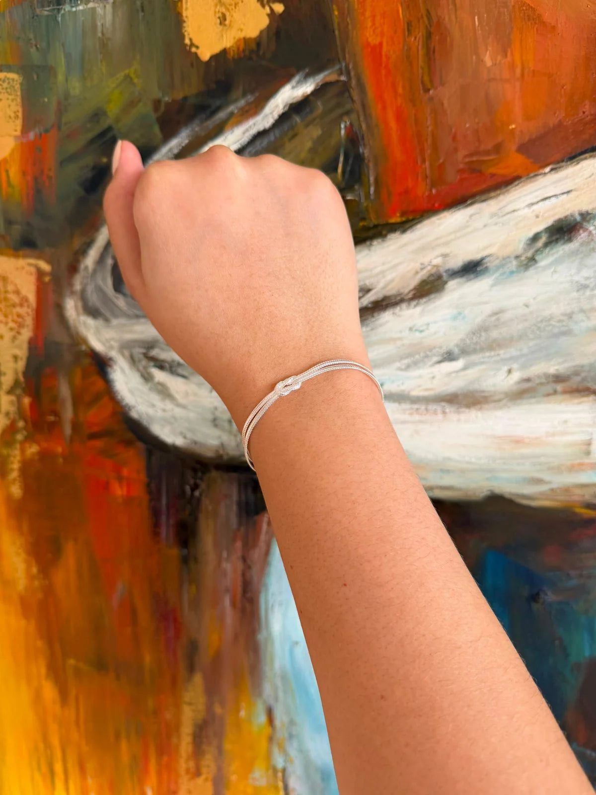 Pulsera Unity en Plata 925 Laminada