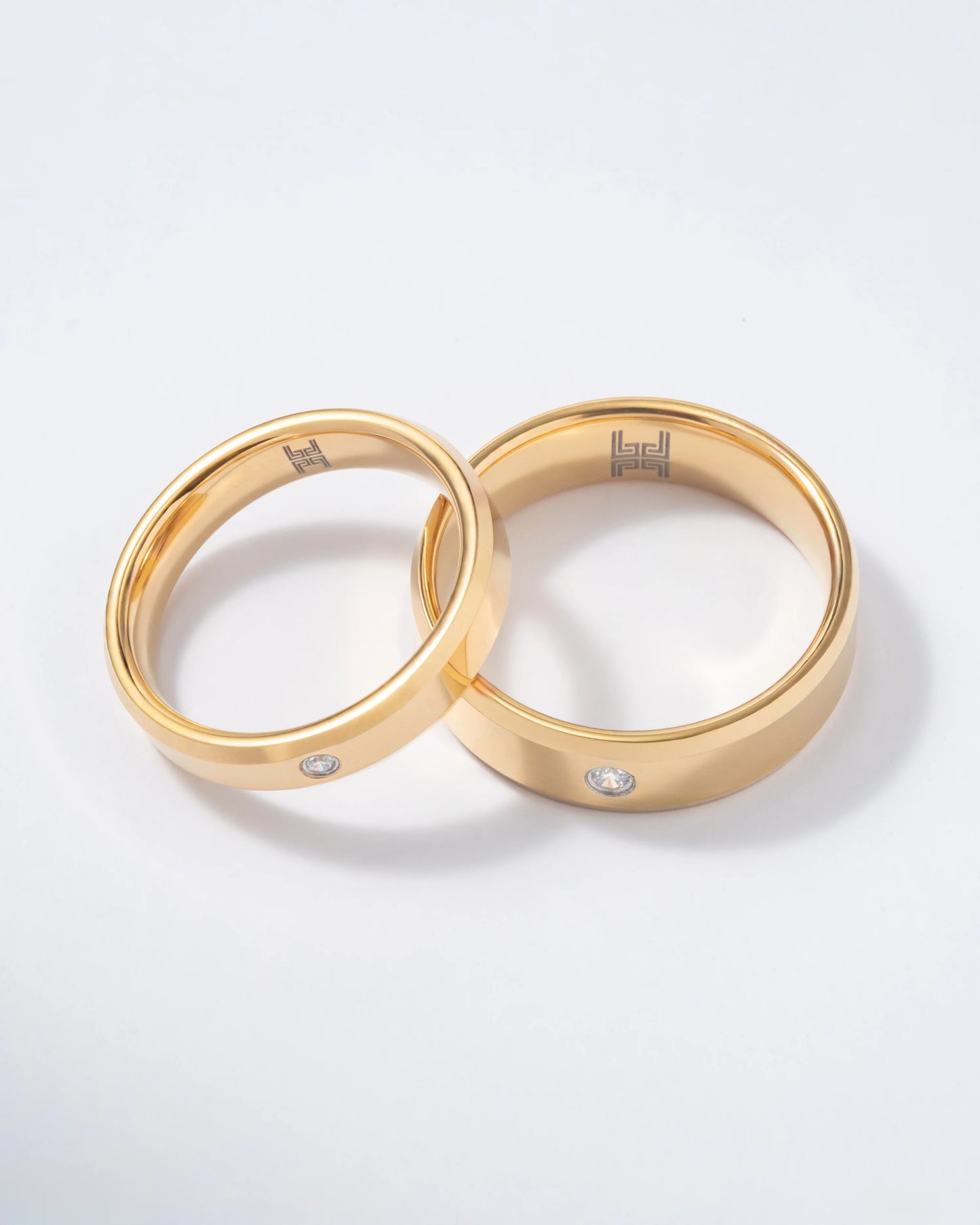 Anillos Unbroken en Tungsteno Para Pareja