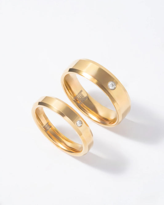 Anillos Unbroken en Tungsteno Para Pareja