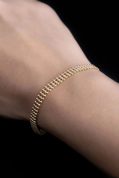 Pulseras M60 en Oro laminado 18k Para Pareja