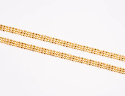 Pulseras M60 en Oro laminado 18k Para Pareja