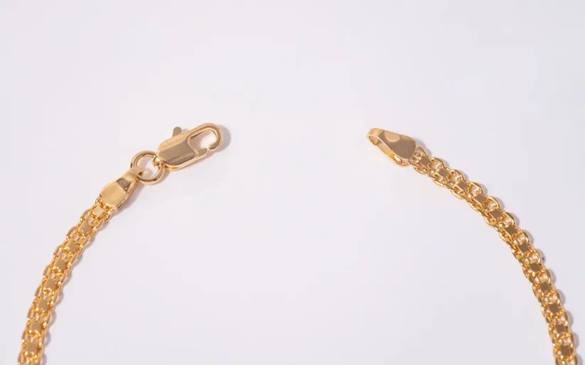 Pulseras Bismarck en Oro laminado 18k Para Pareja