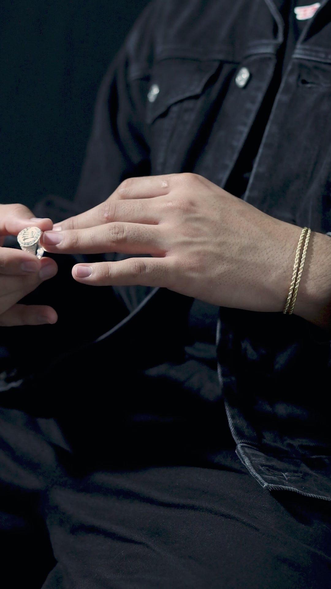 Anillo King Blanco en Plata 925 Para Caballero